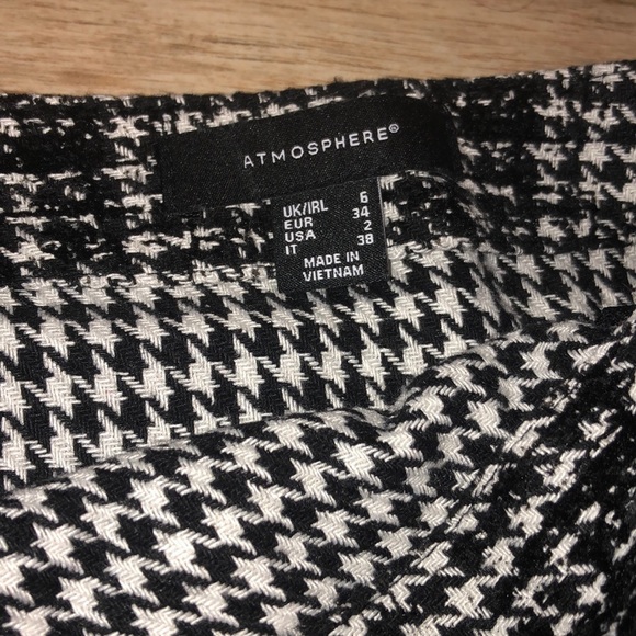 Atmosphere Houndstooth pattern skirt - Picture 3 of 7